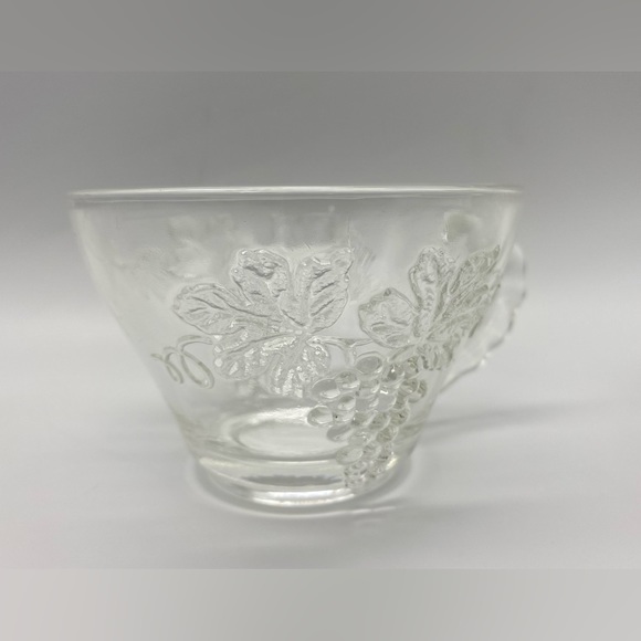 Vintage Anchor Hocking Clear Grape Punch Cups - Picture 9 of 12